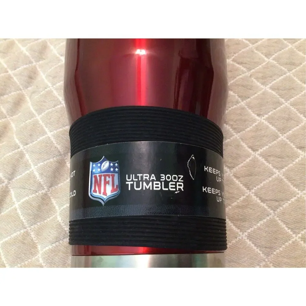 San Francisco 49ers 30 oz Tumbler Red NFL SF NEW